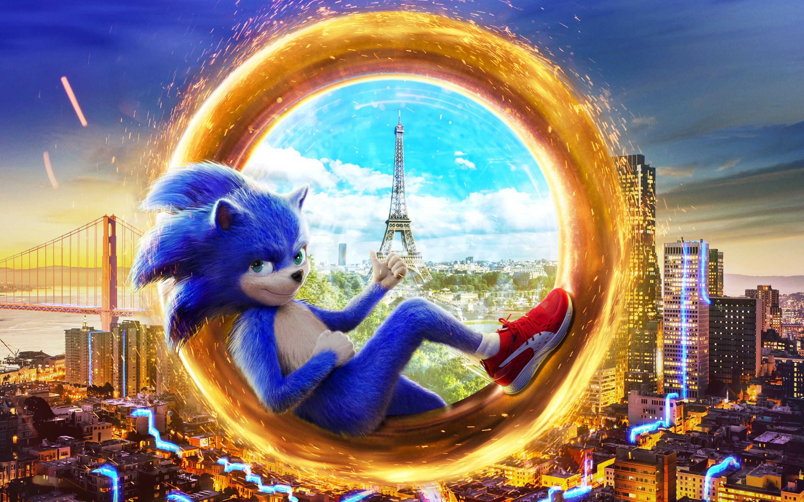 Download wallpaper: Sonic the Hedgehog 2560x1600