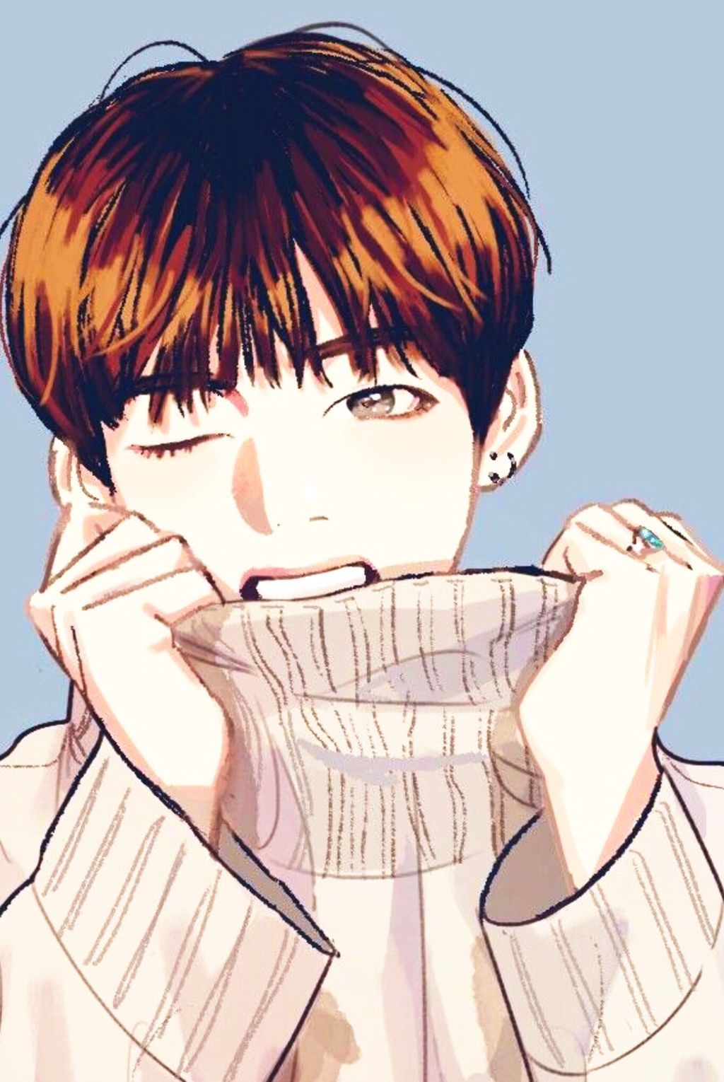 Fanart Anime Kim Taehyung