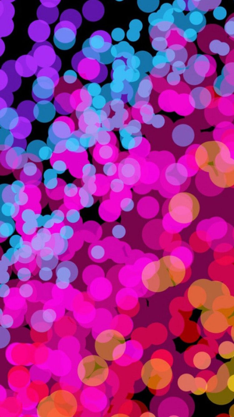 Free download Bright color neon iPhone 6 Wallpaper HD Wallpaper
