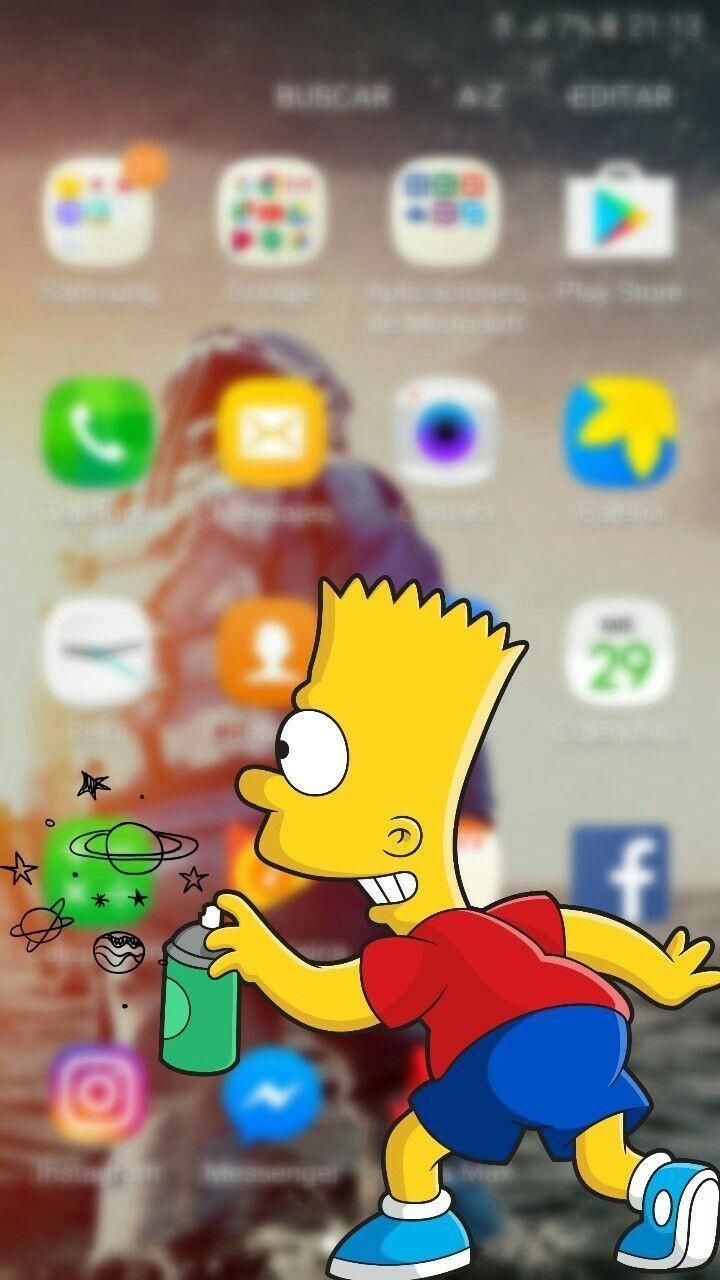 Bart Simpson #wallpaper #wallpaperiphone #wallpaper3D