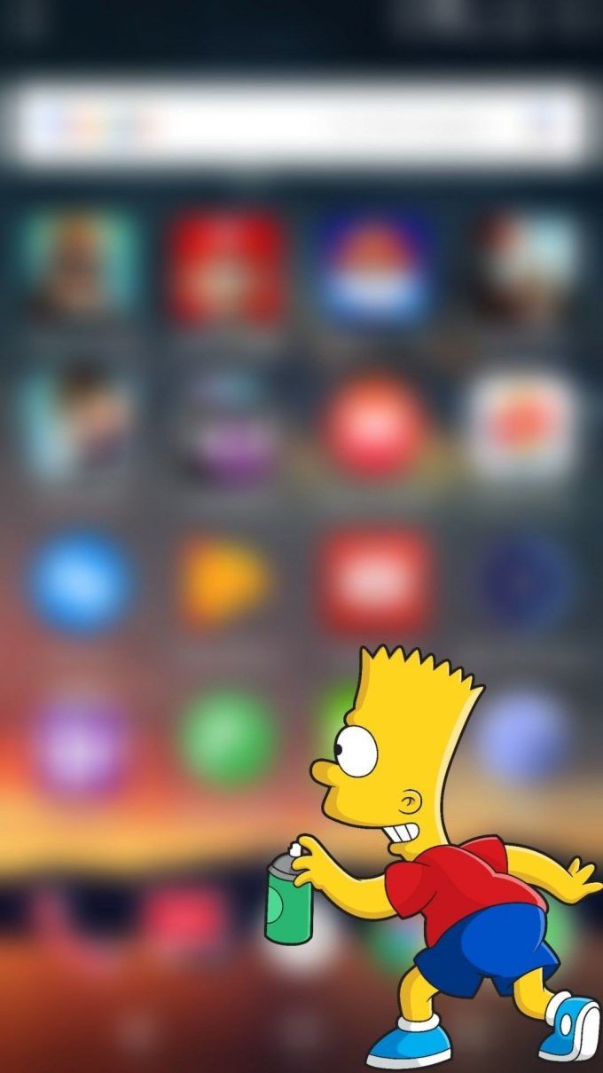 Bart Simpson Wallpaper iPhones