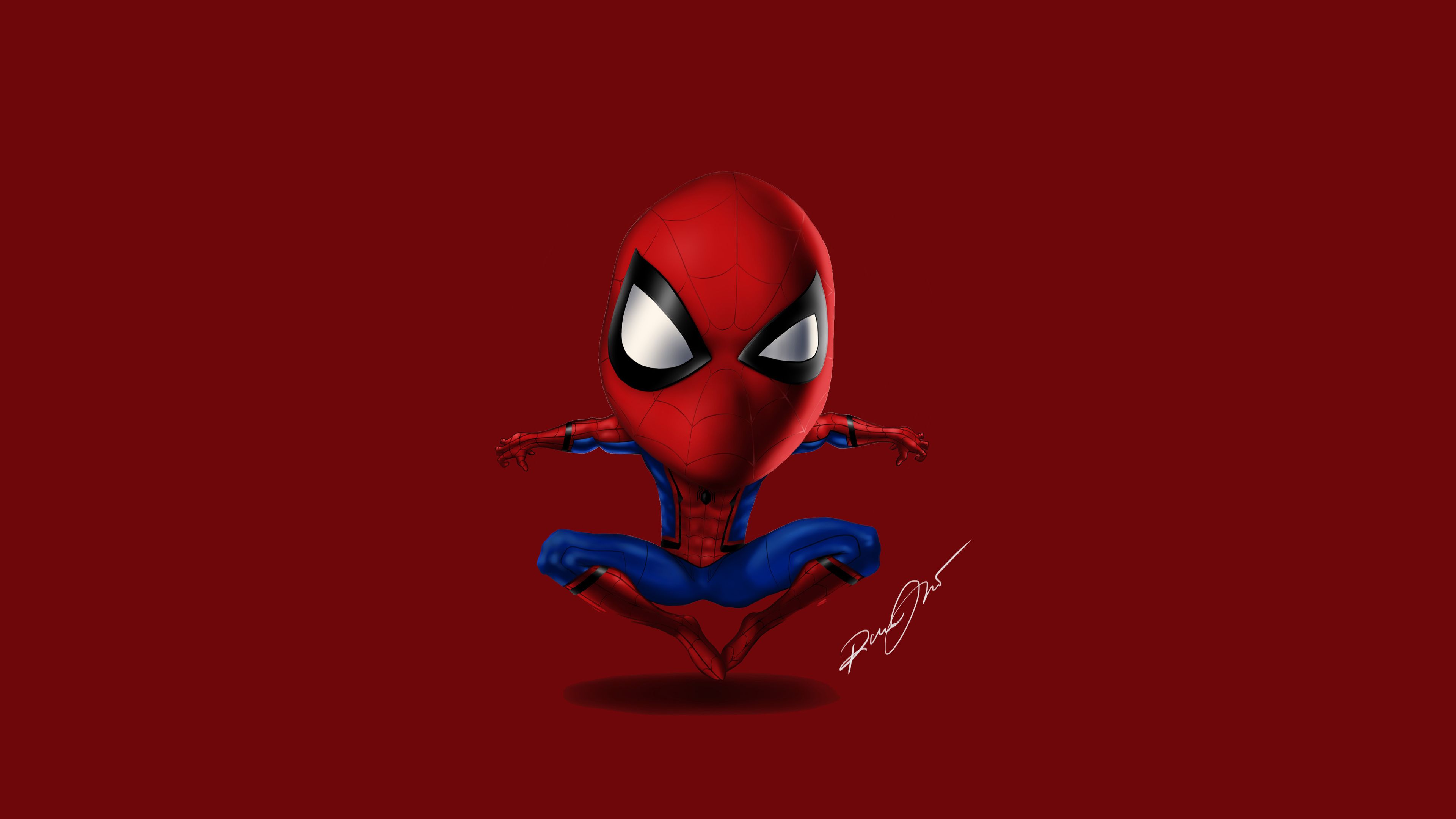 spider man cartoon wallpaper