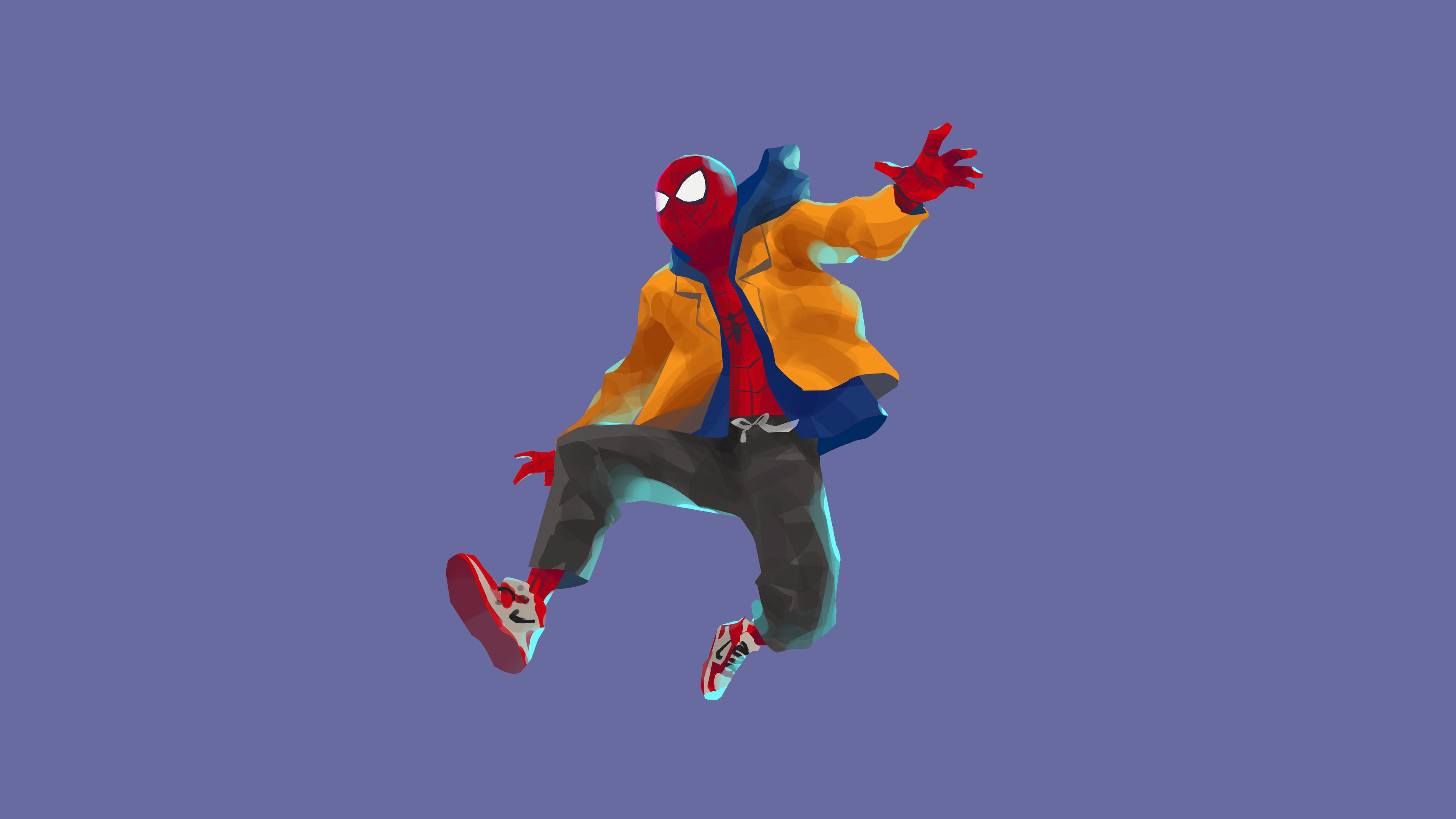 Wallpaper 4k SpiderMan Into The Spider Verse Movie 4k Artwork 2018