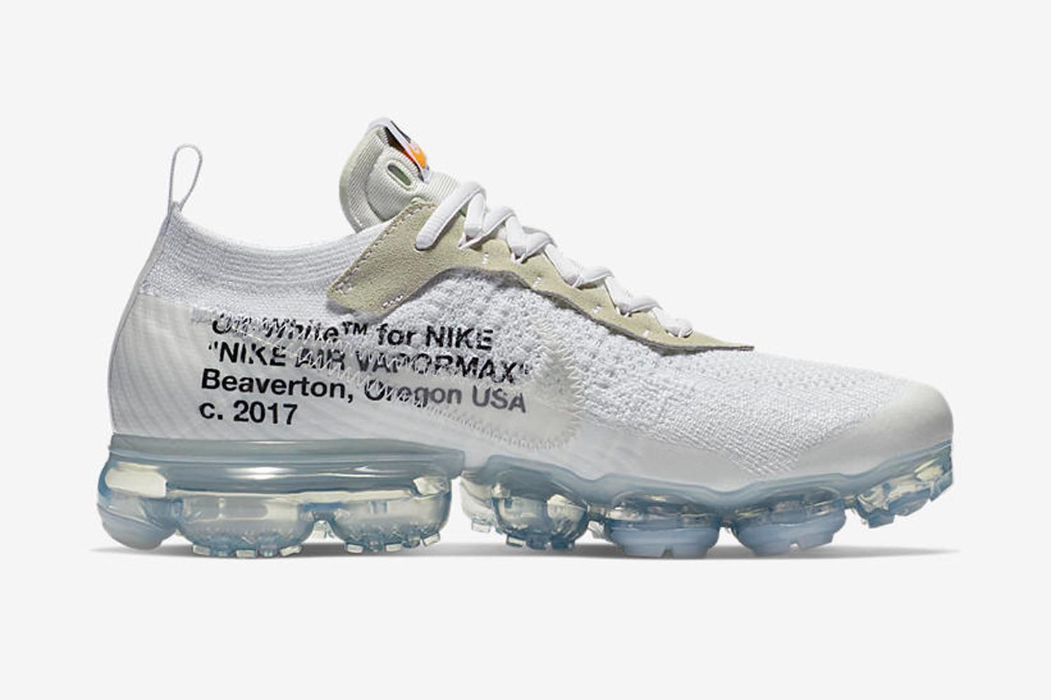 Nike Air VaporMax X Off White Trainer Collab Sells Out Instantly