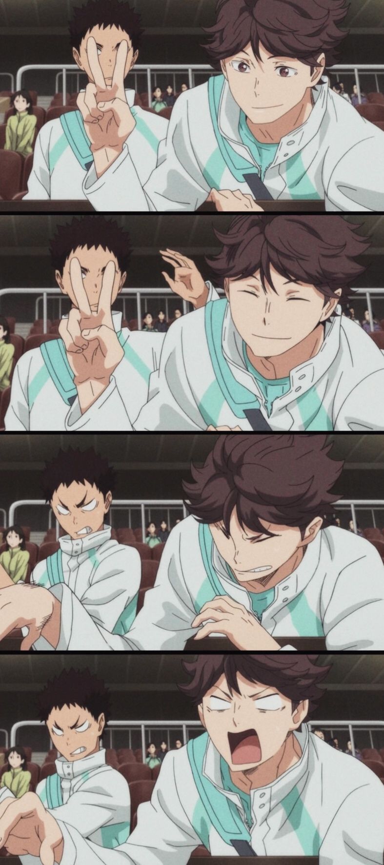 AIRYUU ON PINTEREST.. Haikyuu!! Iwaoi // Iwaizumi Hajime, Oikawa