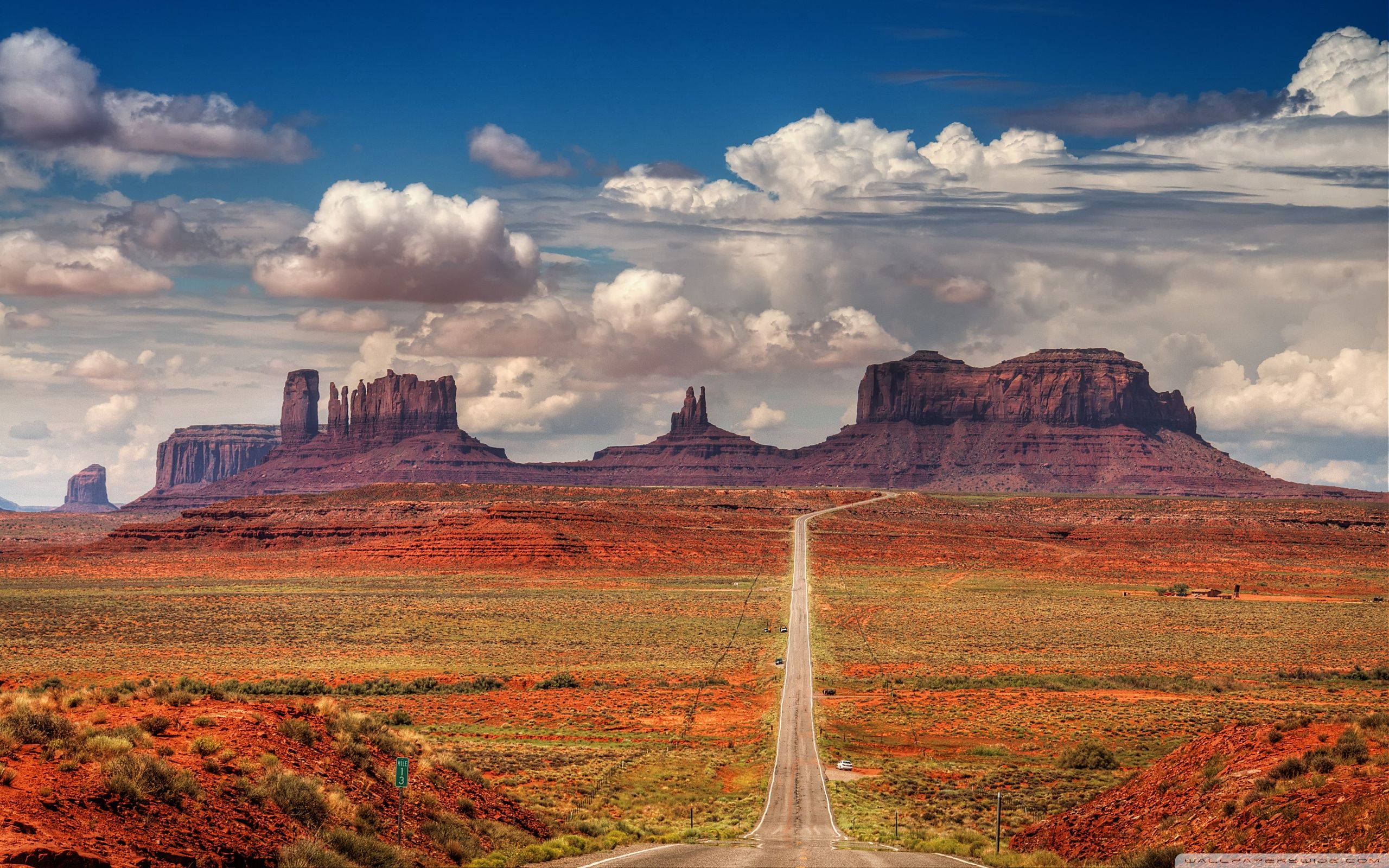 Spectacular Desert Landscape Ultra HD Desktop Background Wallpaper