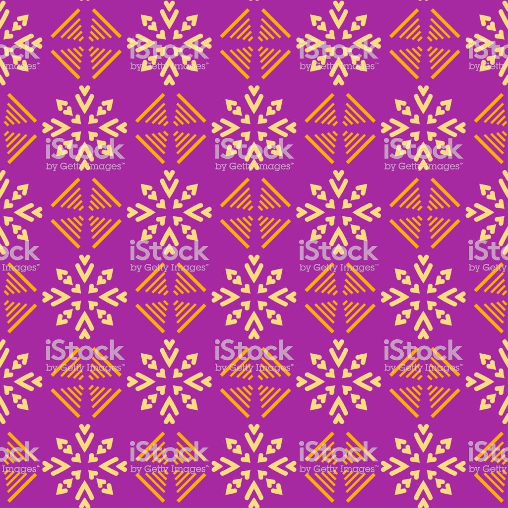 Colorful Decorative Background Purple Geometric Pattern Seamless