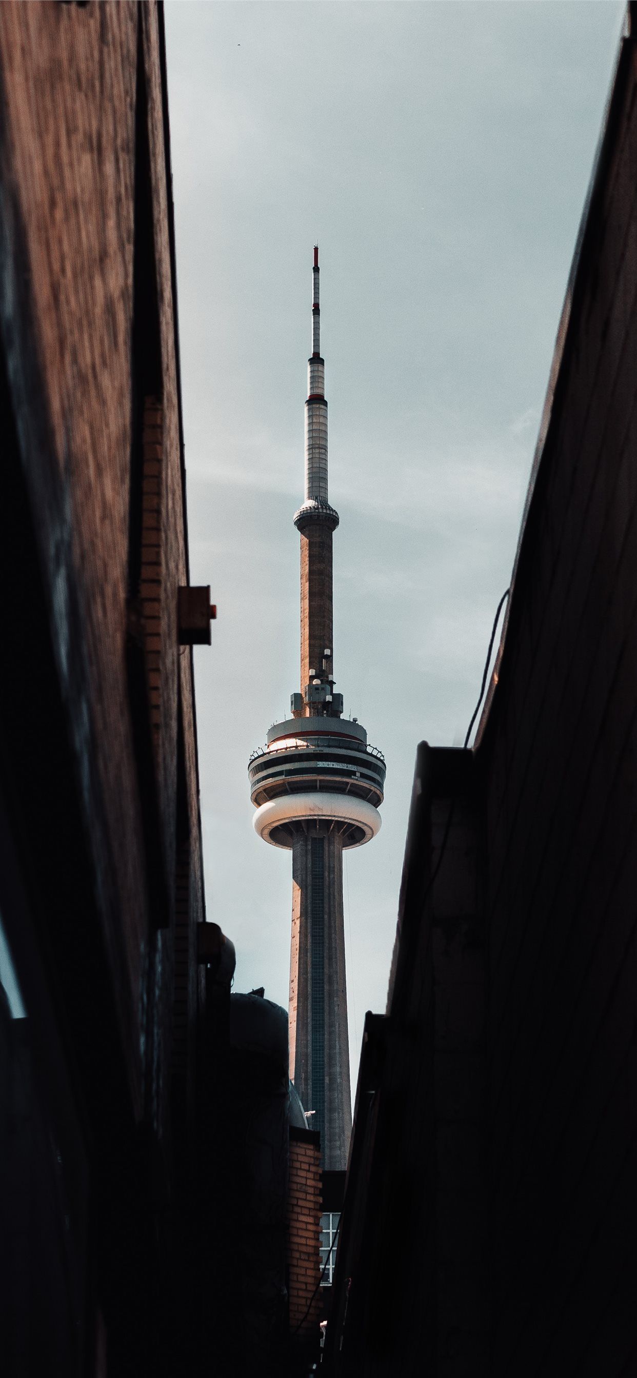 CN Tower iPhone X Wallpaper Free Download