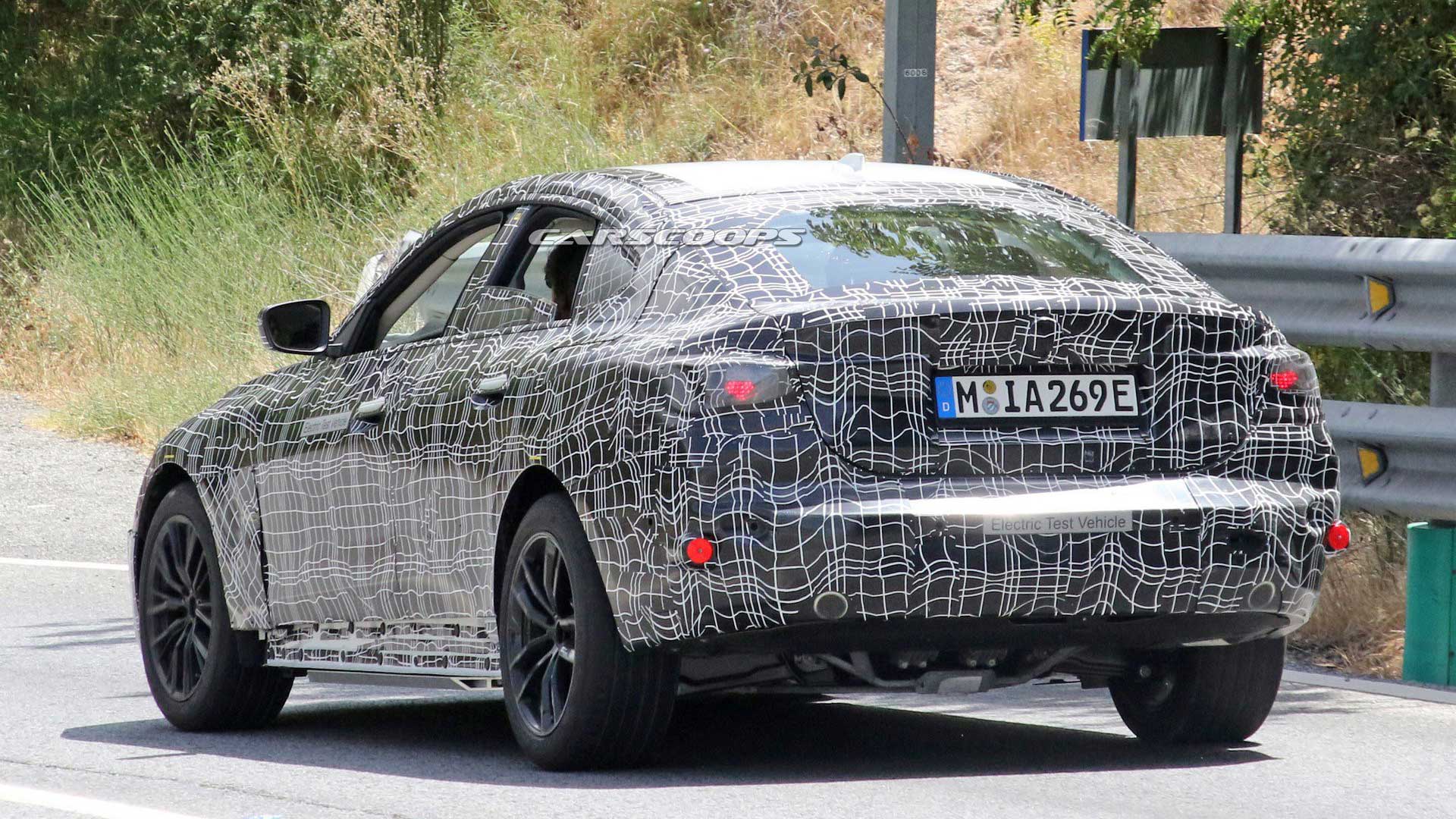 Spy shots of BMW i4 electric car snapped in Europe