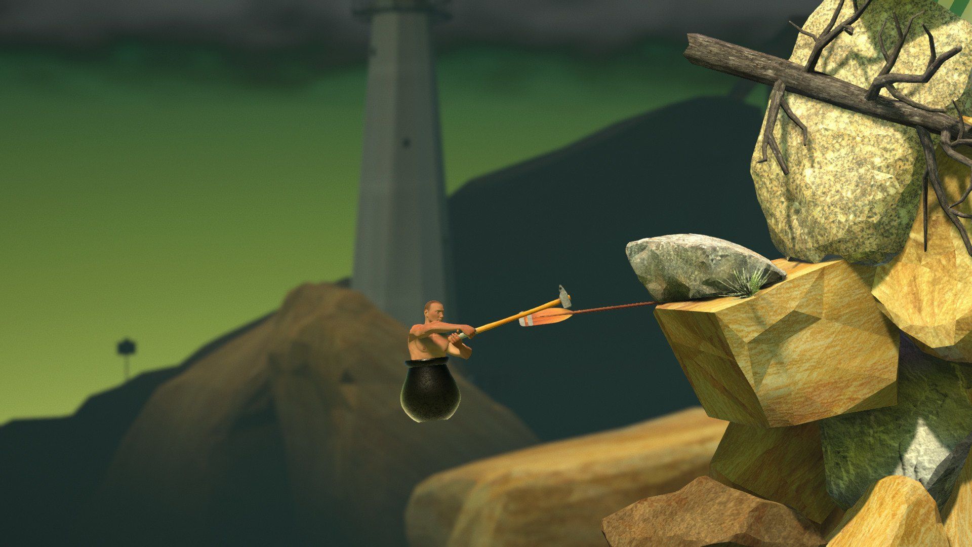 Getting Over It with Bennett Foddy HD Wallpaper and Background Image