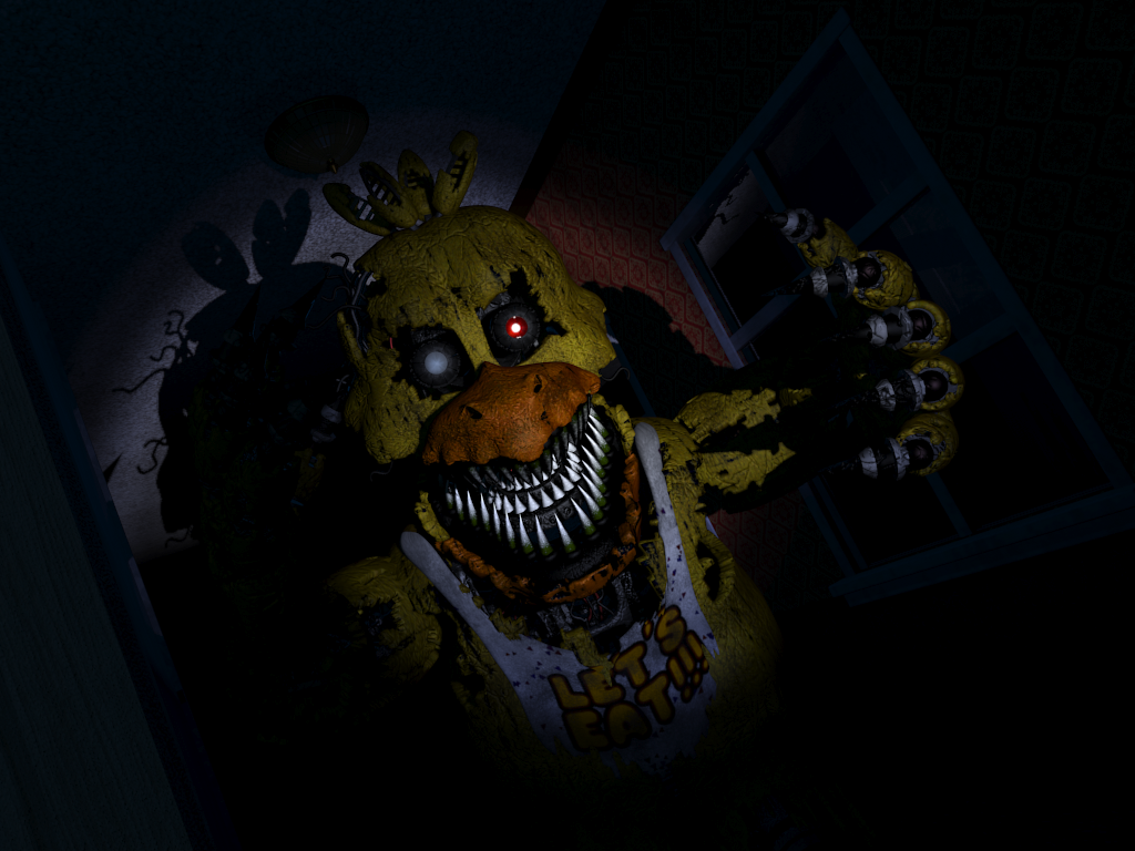 Nightmare Chica. Five Nights at Freddy's