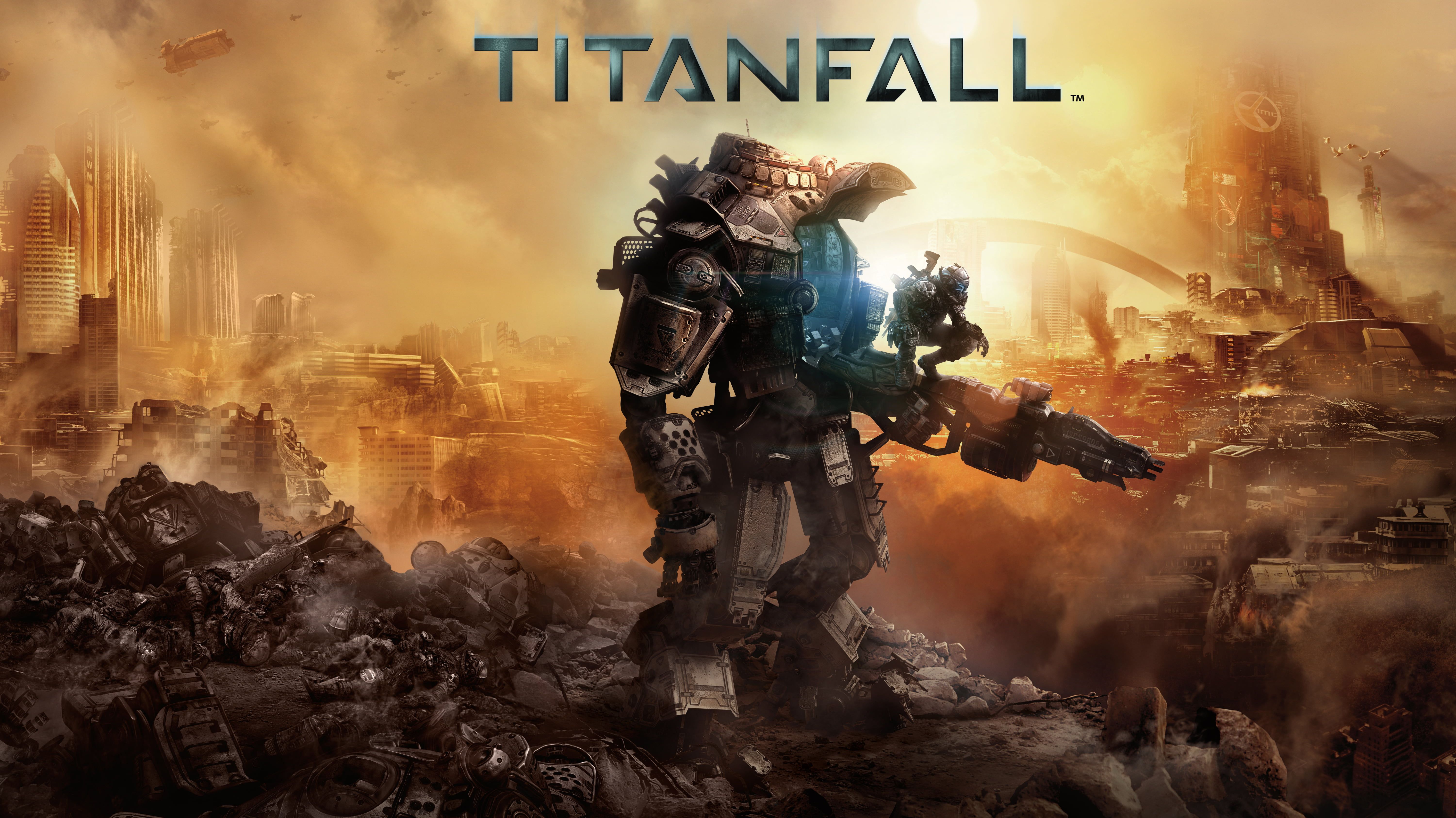 Titanfall game HD wallpaper