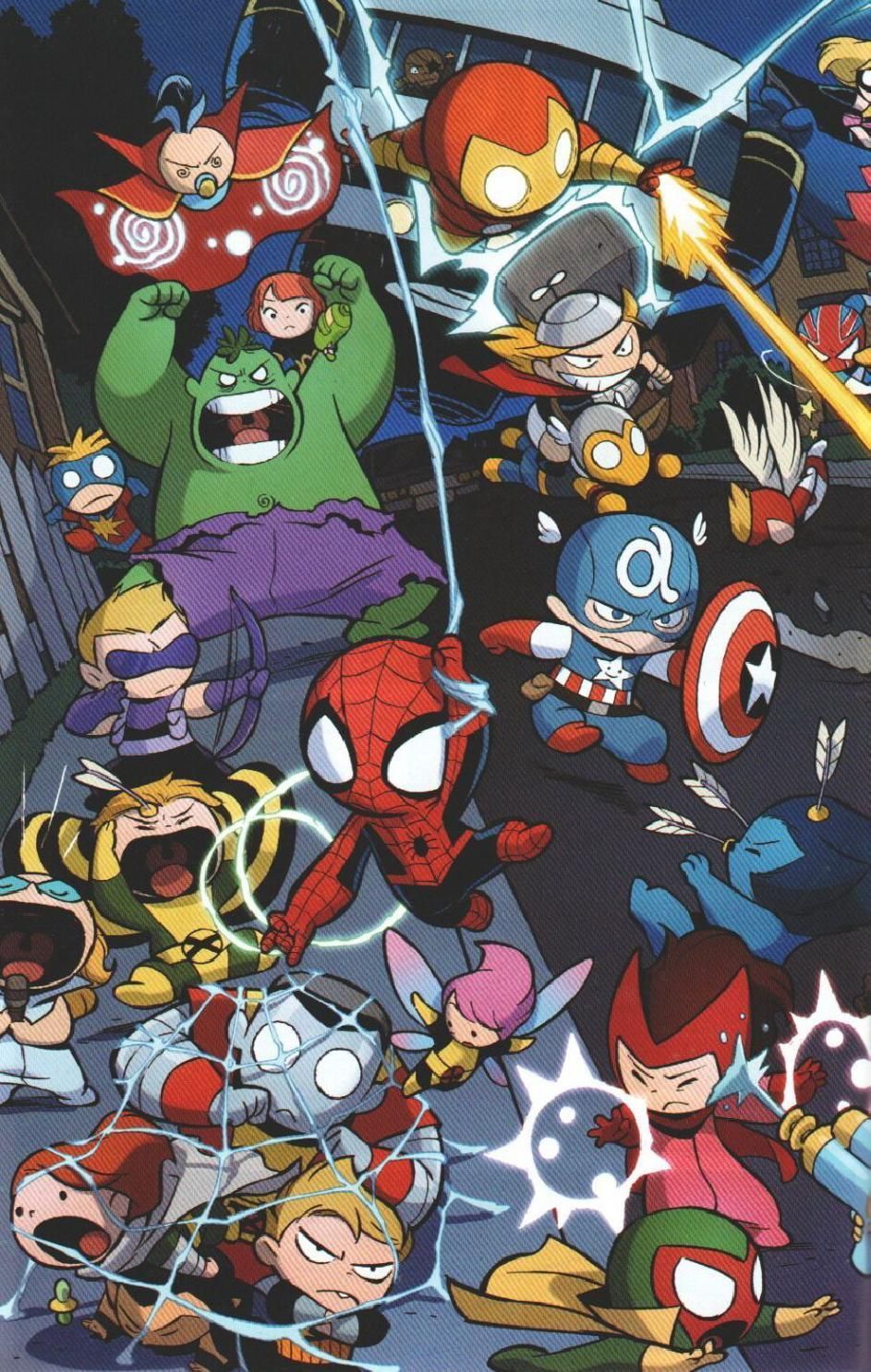 Vvsx 40 vs 6 [por spiderman2099][crg]. Avengers wallpaper, Marvel