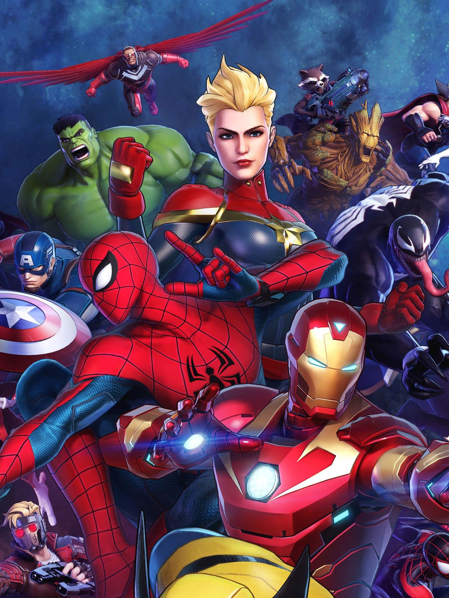 Marvel Ultimate Alliance 3 Characters 4K Wallpaper