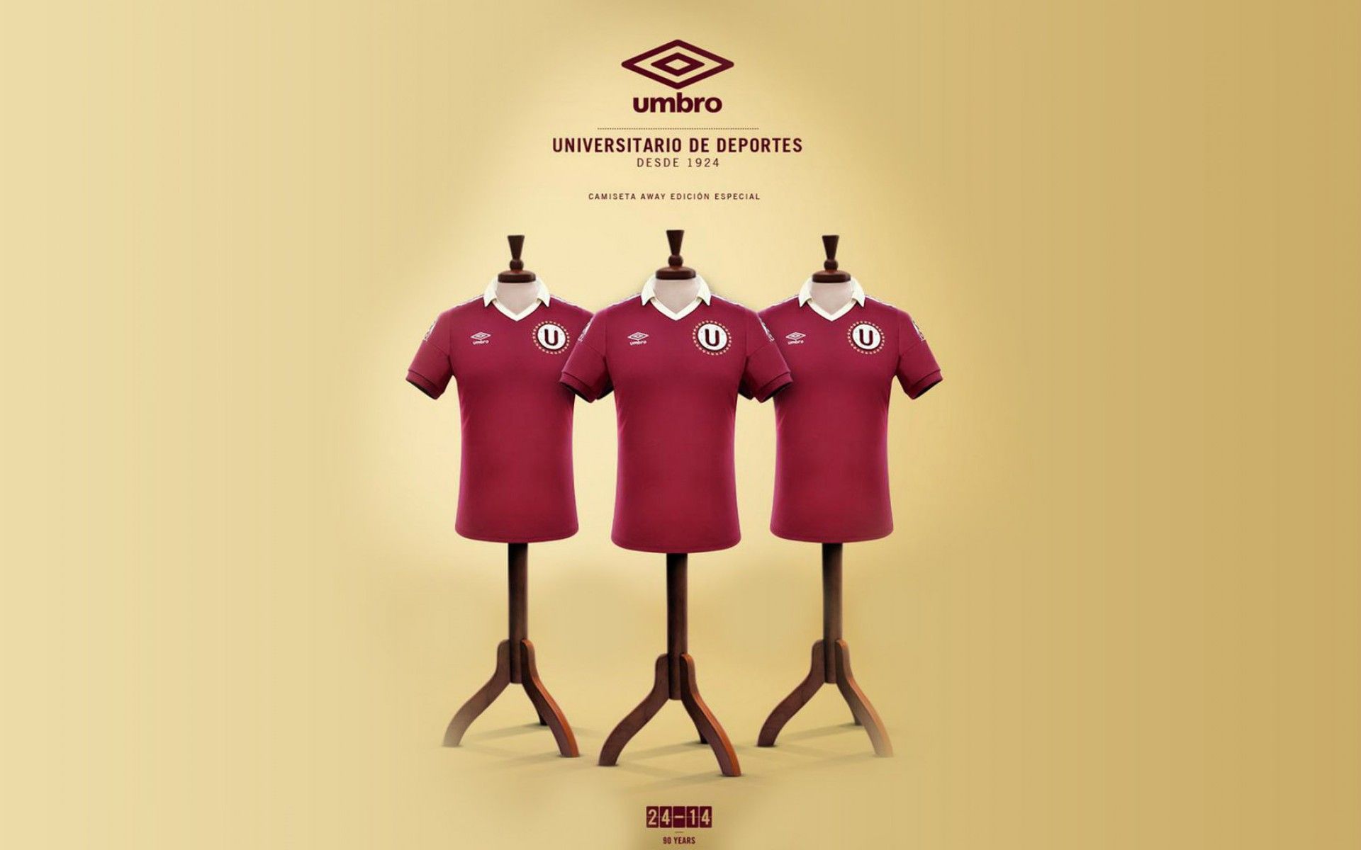 Download 1920x1200 Universitario De Deportes 2014 Umbro 90th