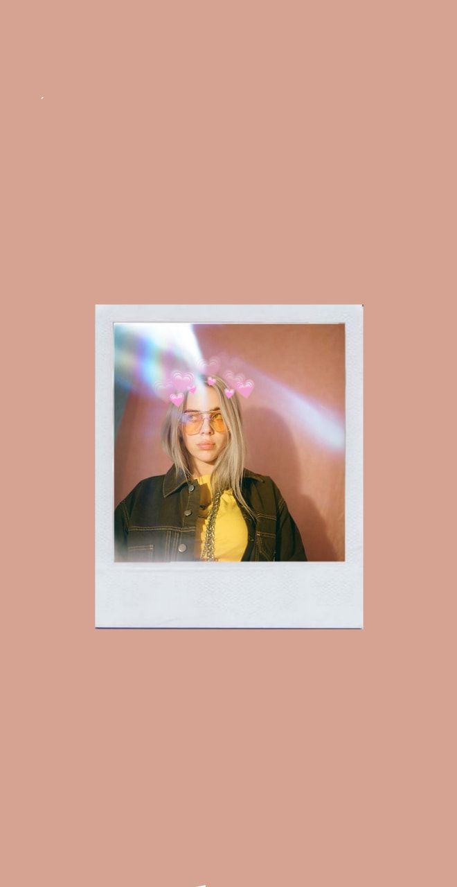pink, billie eilish, aesthetic and wallpaper