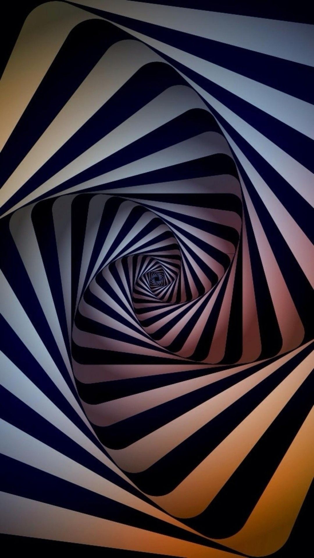 Abstract Swirl Dimensional 3D iPhone 6 Wallpaper Desktop Image