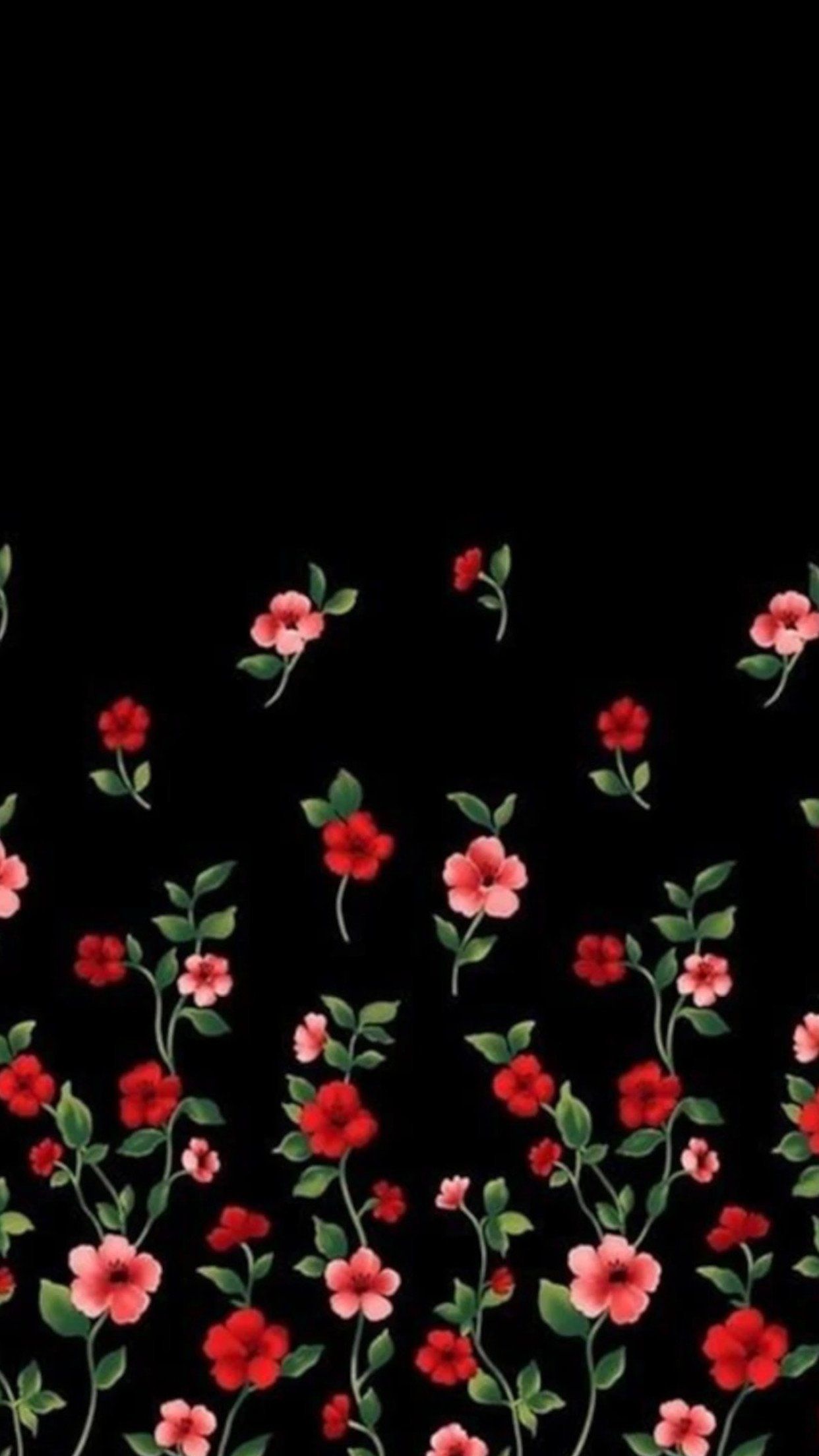 Aesthetic Black Flower Wallpapers - Wallpaper Cave