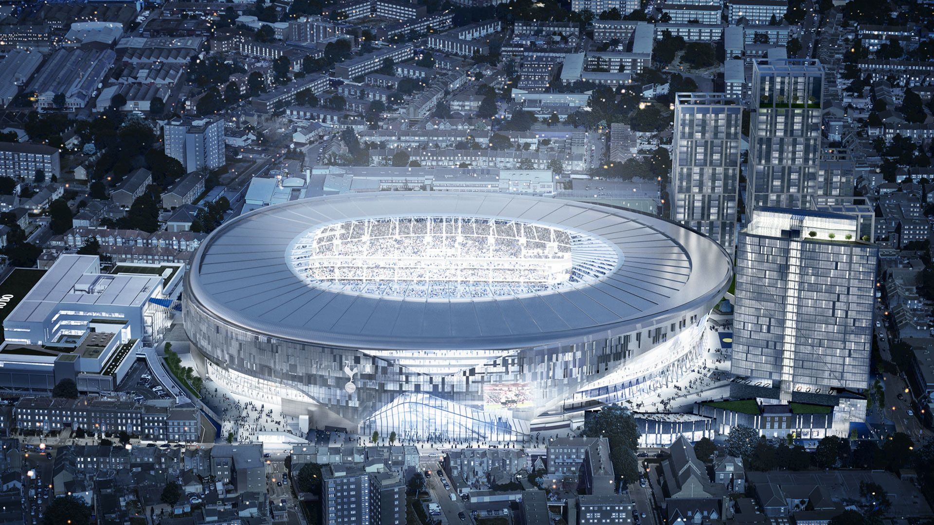 Tottenham Hotspur Stadium 4k Wallpaper