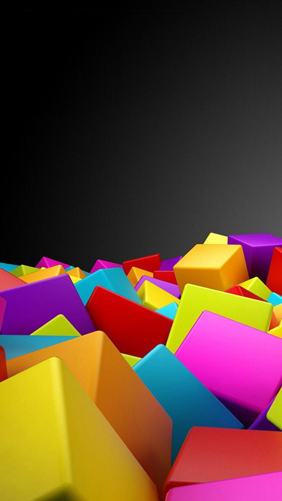 3D Colorful Image Hupages Download iPhone Wallpaper