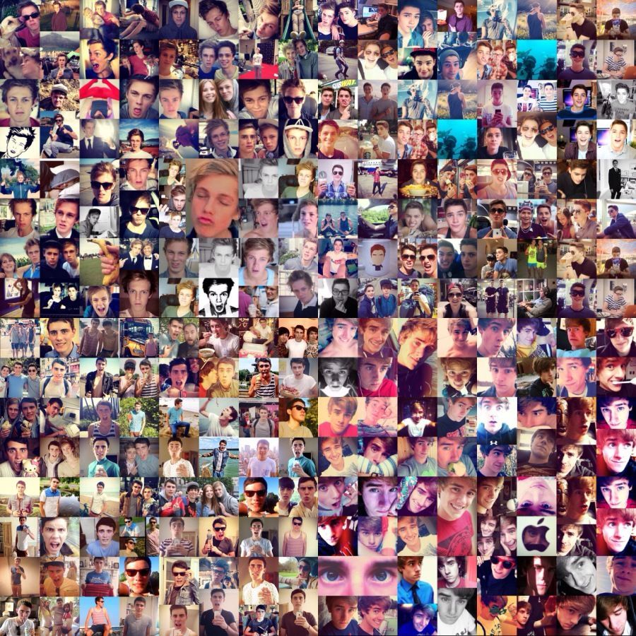 british youtubers collage tumblr