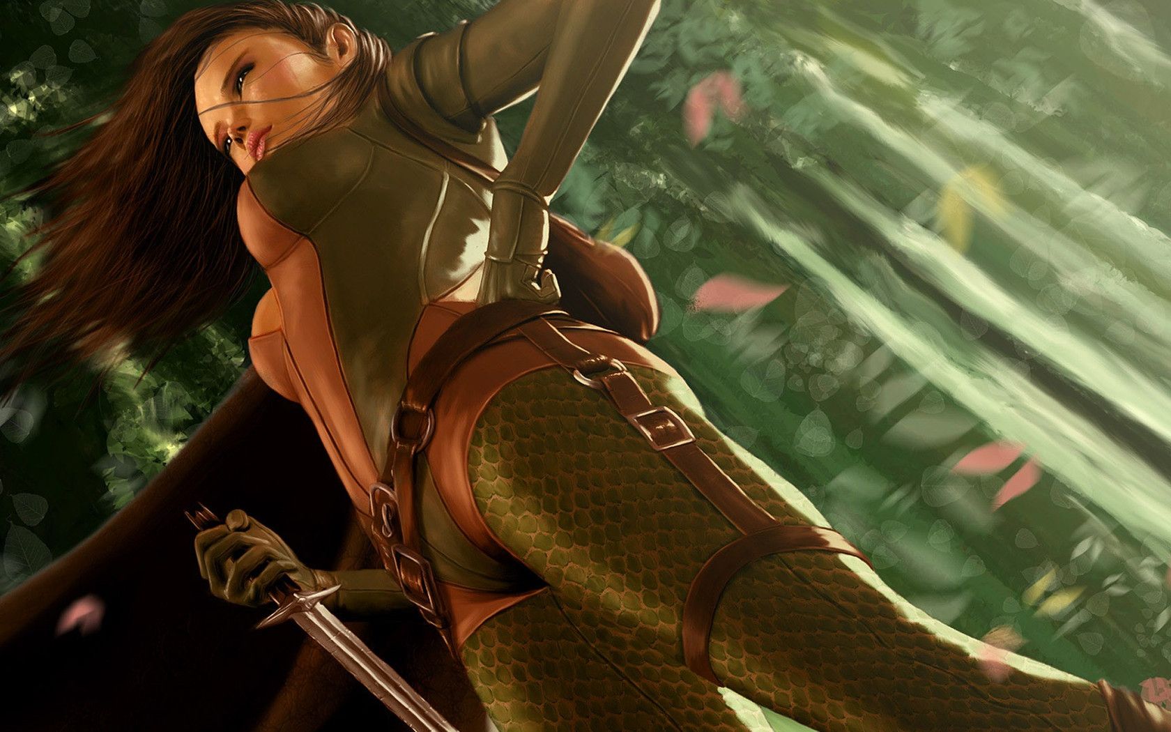 Warrior Woman Wallpaper