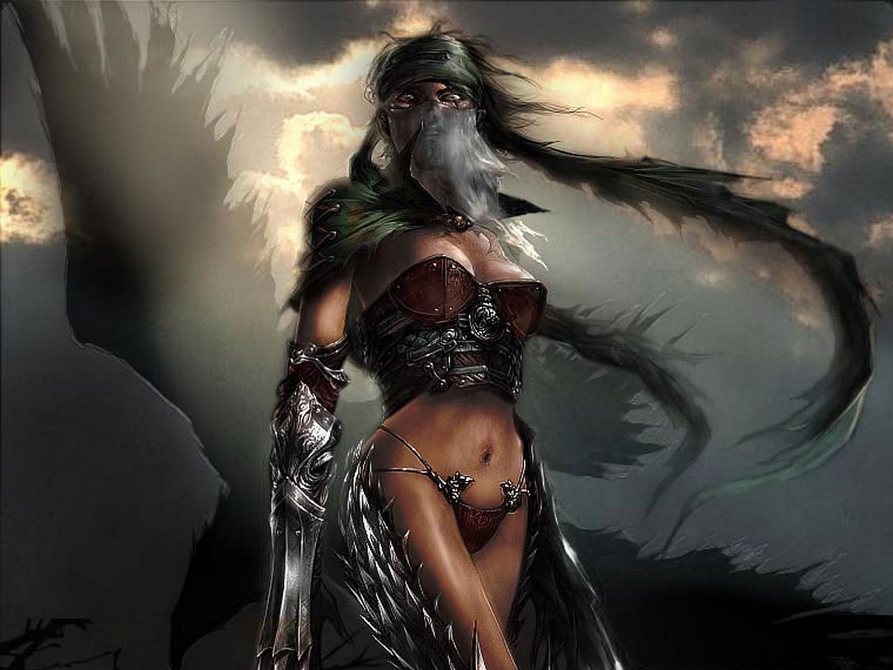 Fantasy Art Women Warriors. Women Warrior Computer Wallpaper, Desktop Background 1280x960 Id. Warrior girl, Warrior woman, Fantasy female warrior