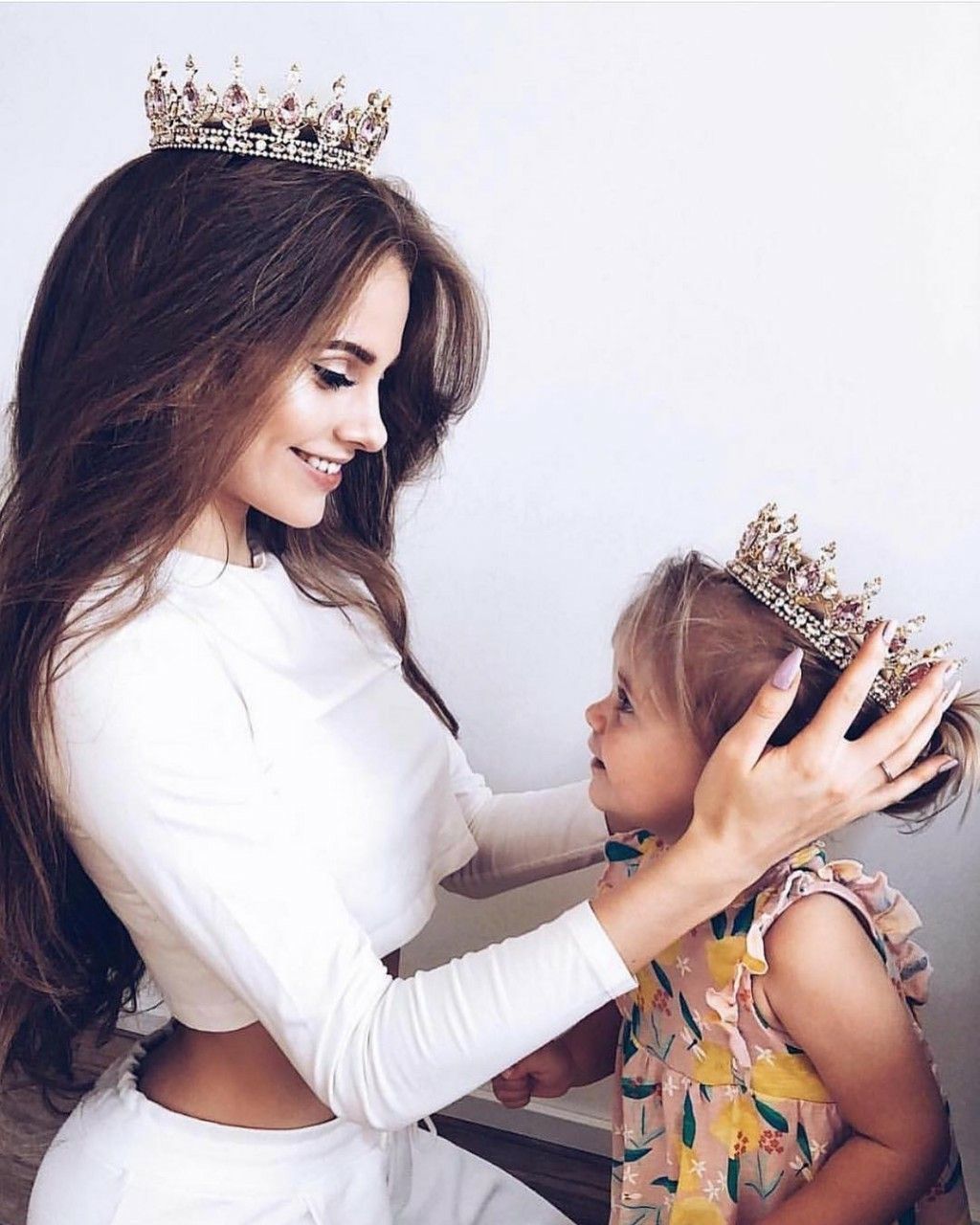 Queen mom and princess