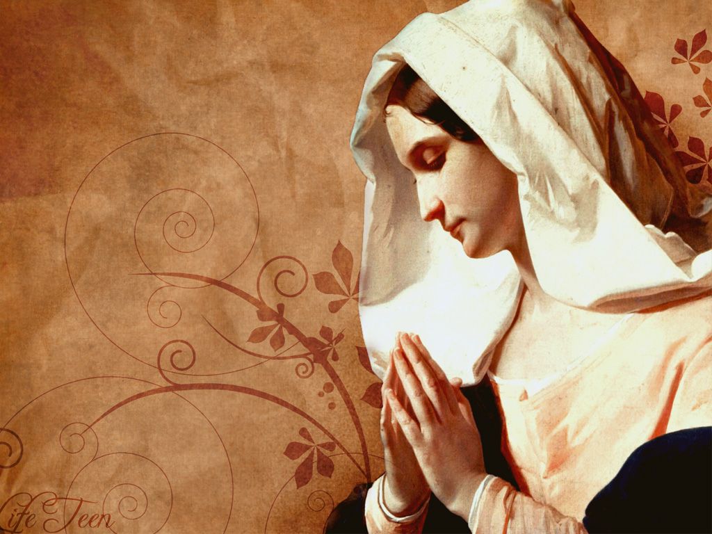 Blessed Mother Wallpaper