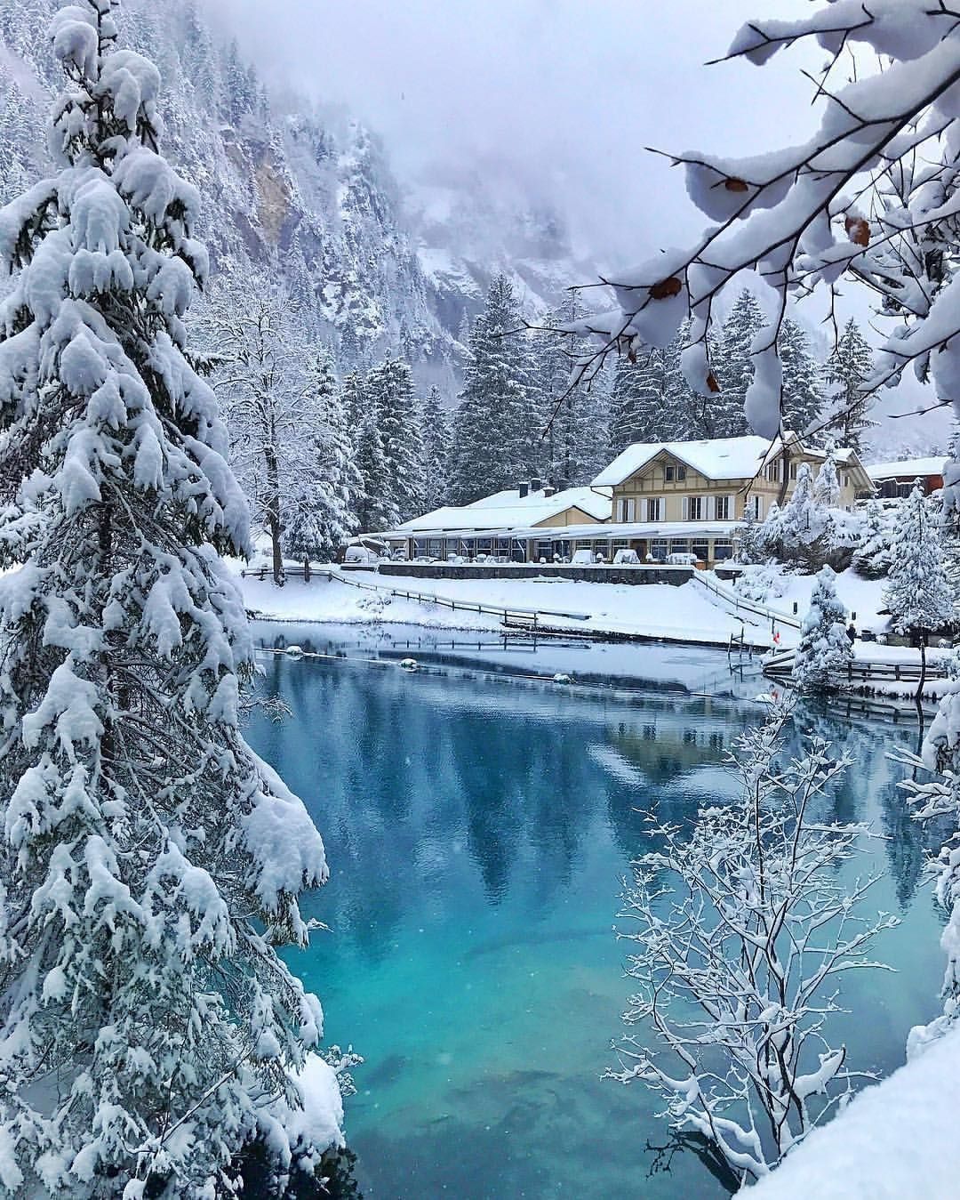 Blausee, Switzerland ? The place is so beautiful and surreal as