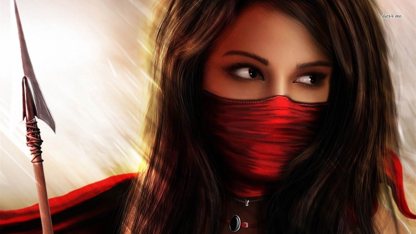 Woman Warrior Computer Wallpaper, Desktop Background