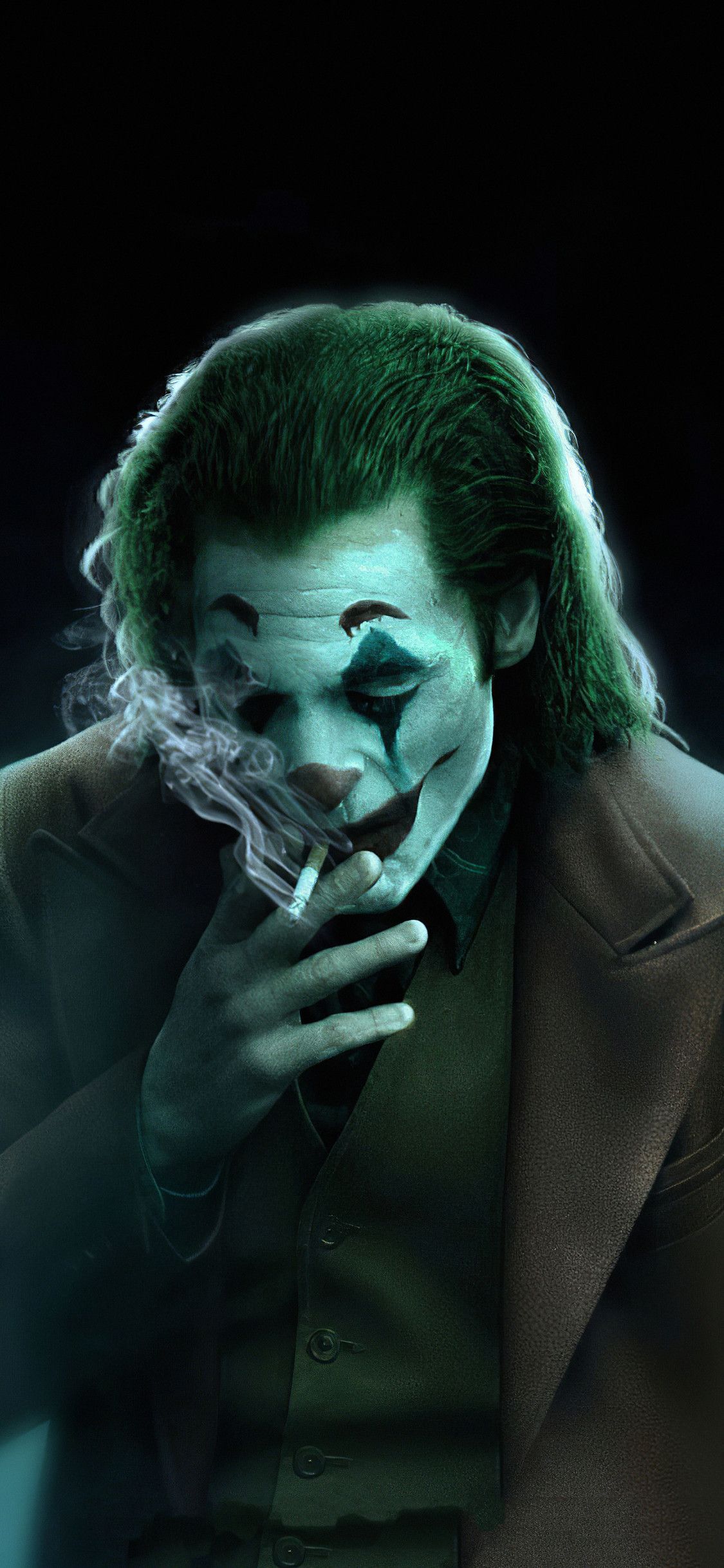 Joker Smoker Art 4k iPhone XS, iPhone iPhone X HD 4k