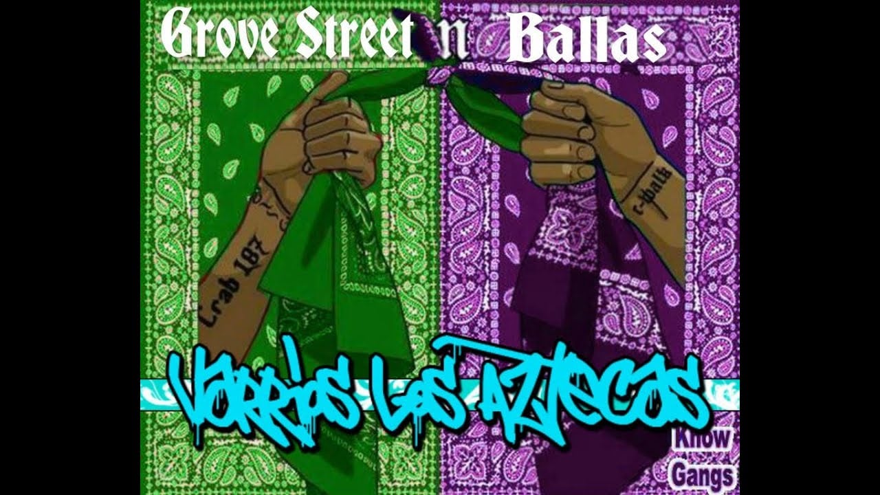GTA 5 Street And Aztecas Vs Ballas! Taking Back Grove