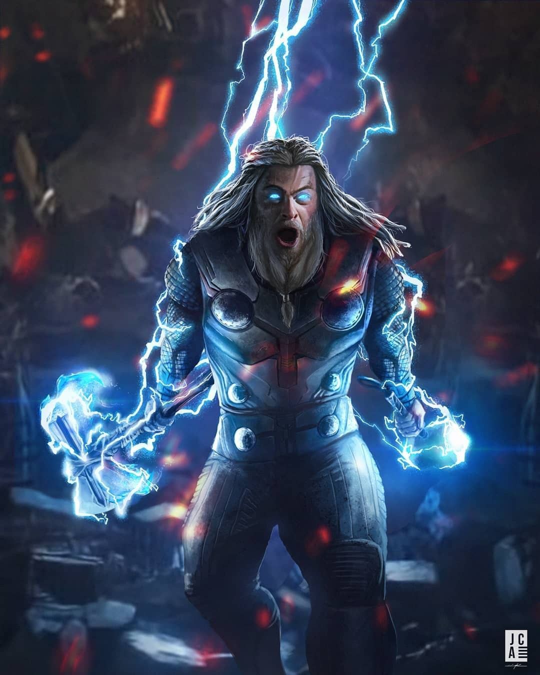 Thor (End Game). Marvel thor, Marvel superheroes