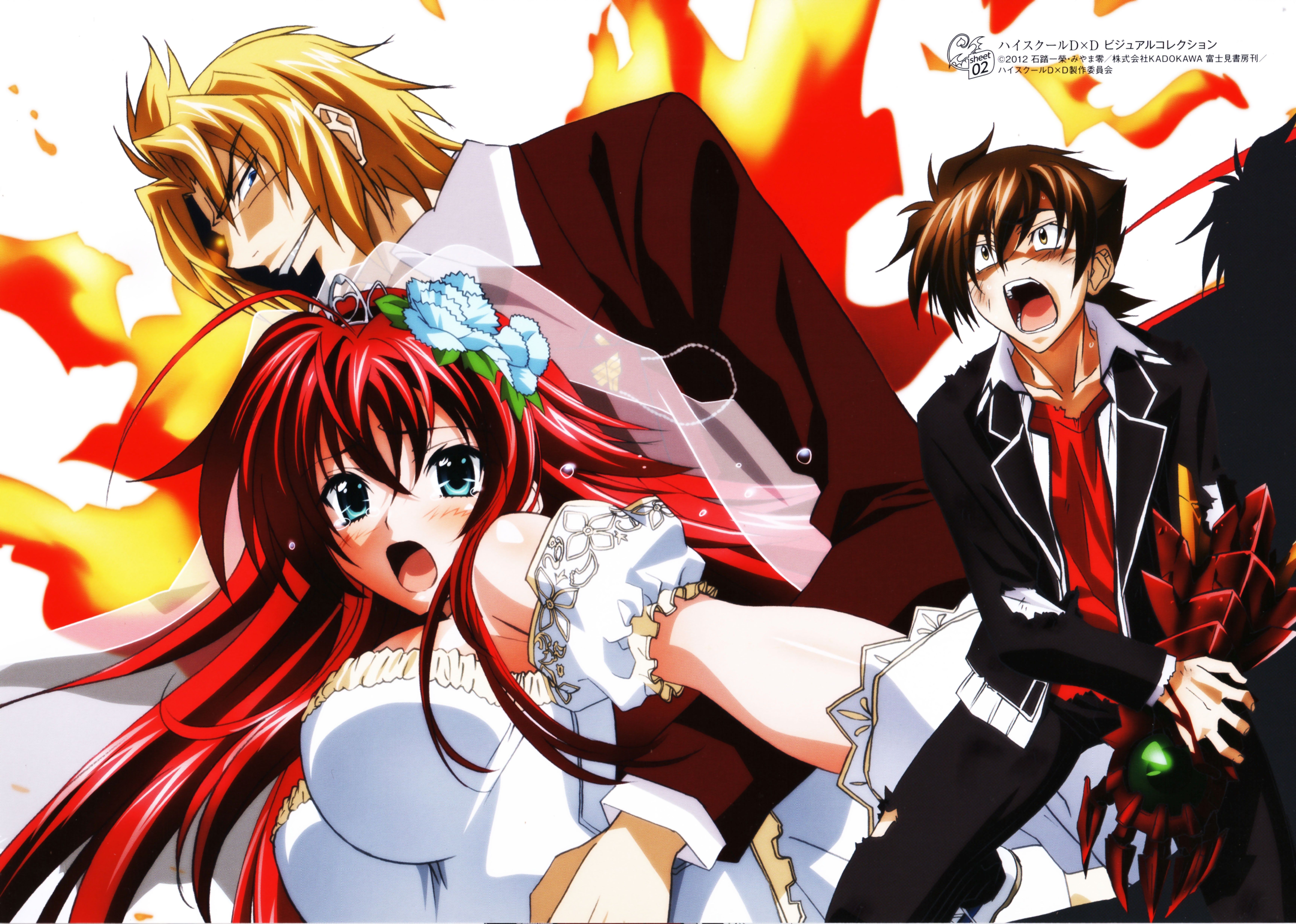 High School DxD picture free for desktop