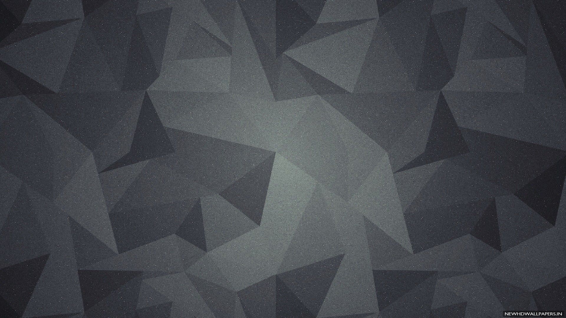 3D Geometric Abstract Shapes Dark Background Geometric