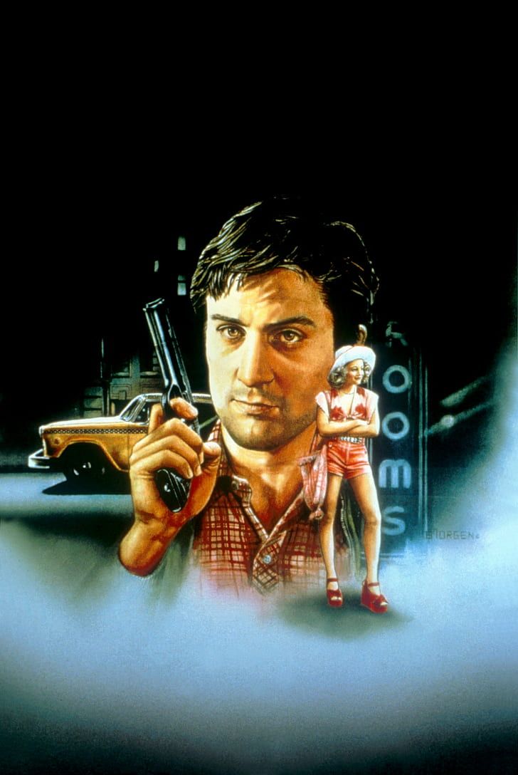 HD wallpaper: movies, Robert DeNiro, Taxi Driver