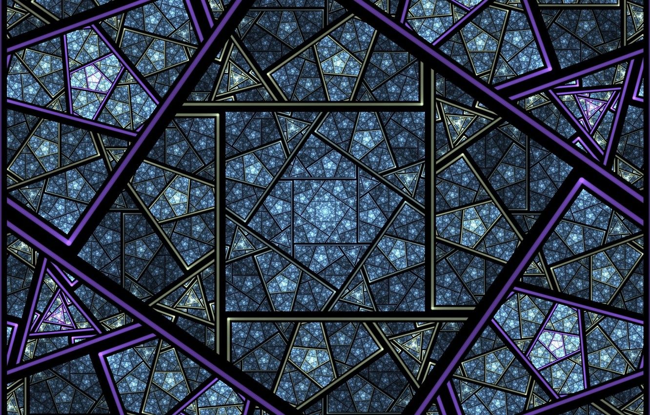 Wallpaper line, pattern, fractal, geometry image for desktop