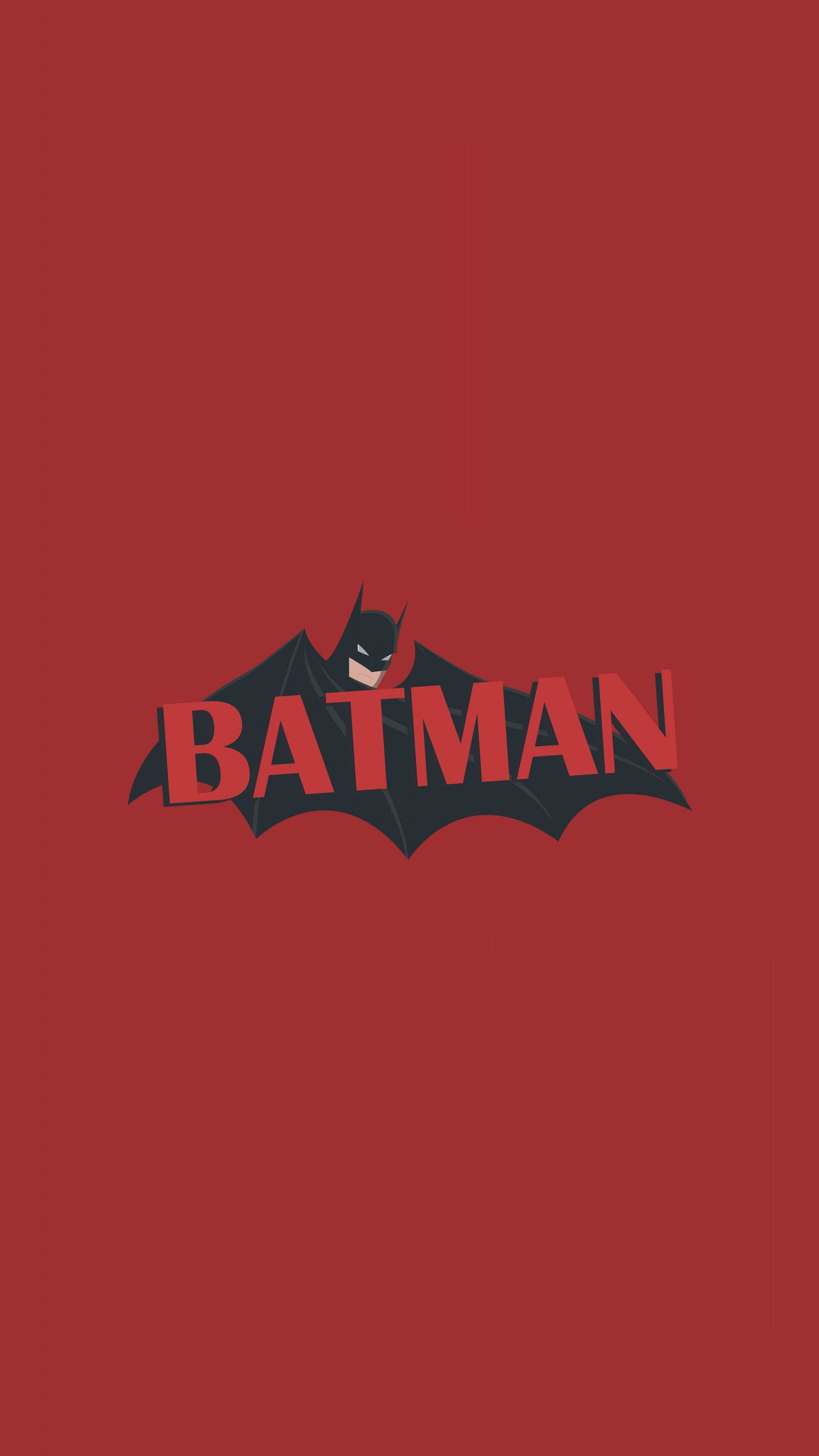Download 2160x3840 wallpaper batman, minimal, 4к, sony