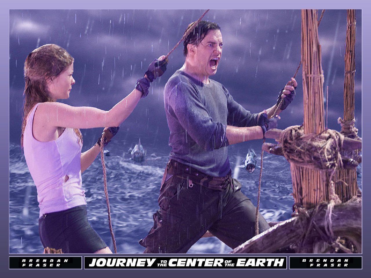 Journey to the Center of the Earth. Brendan fraser