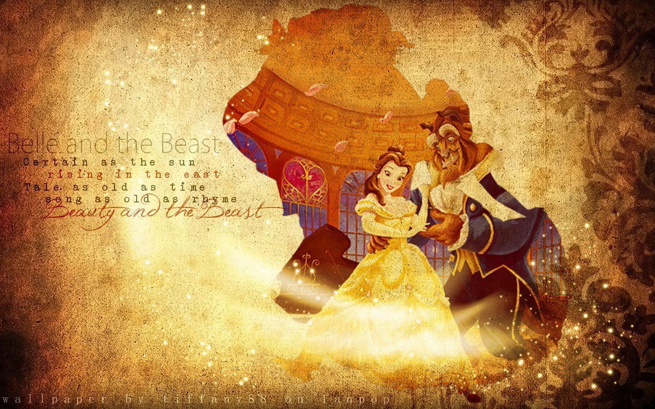 Beauty and the Beast Wallpaper. Beauty
