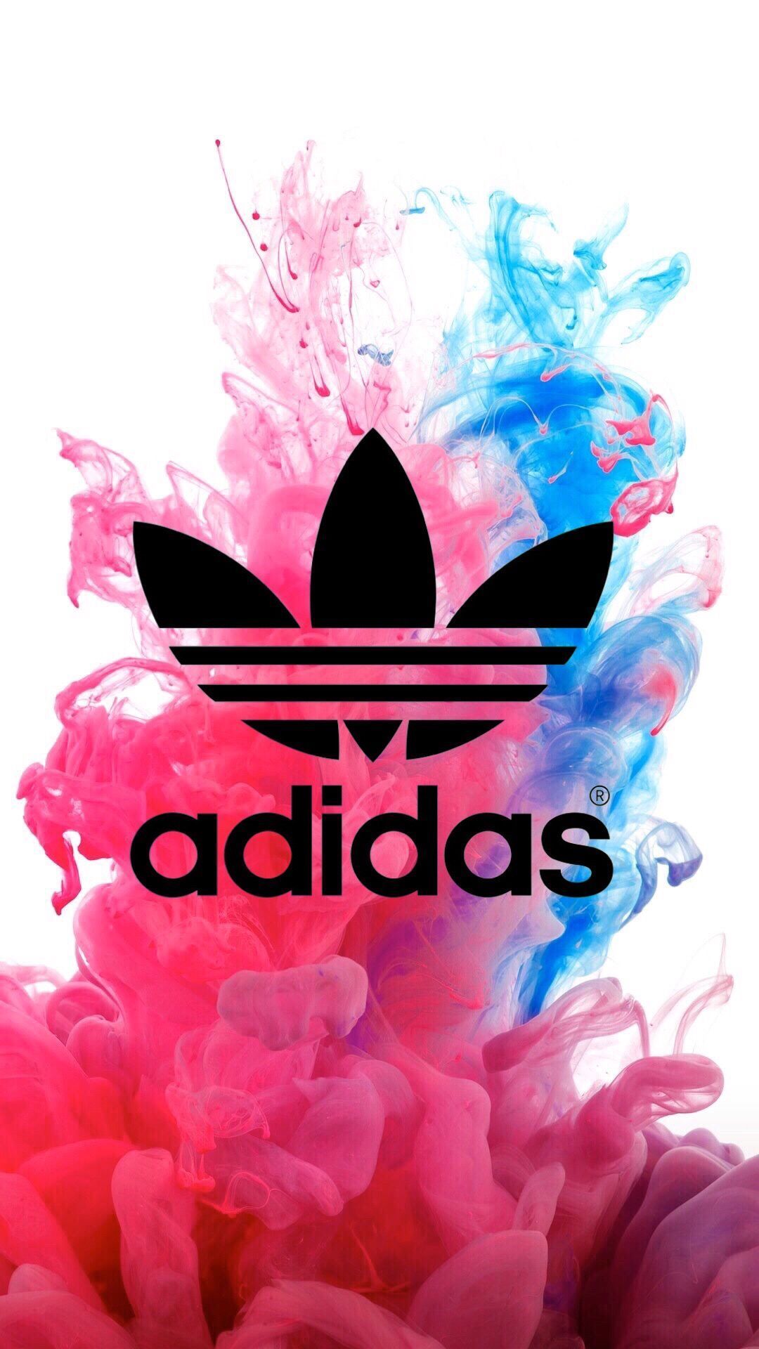 Girls Adidas Logo iPhone Wallpaper