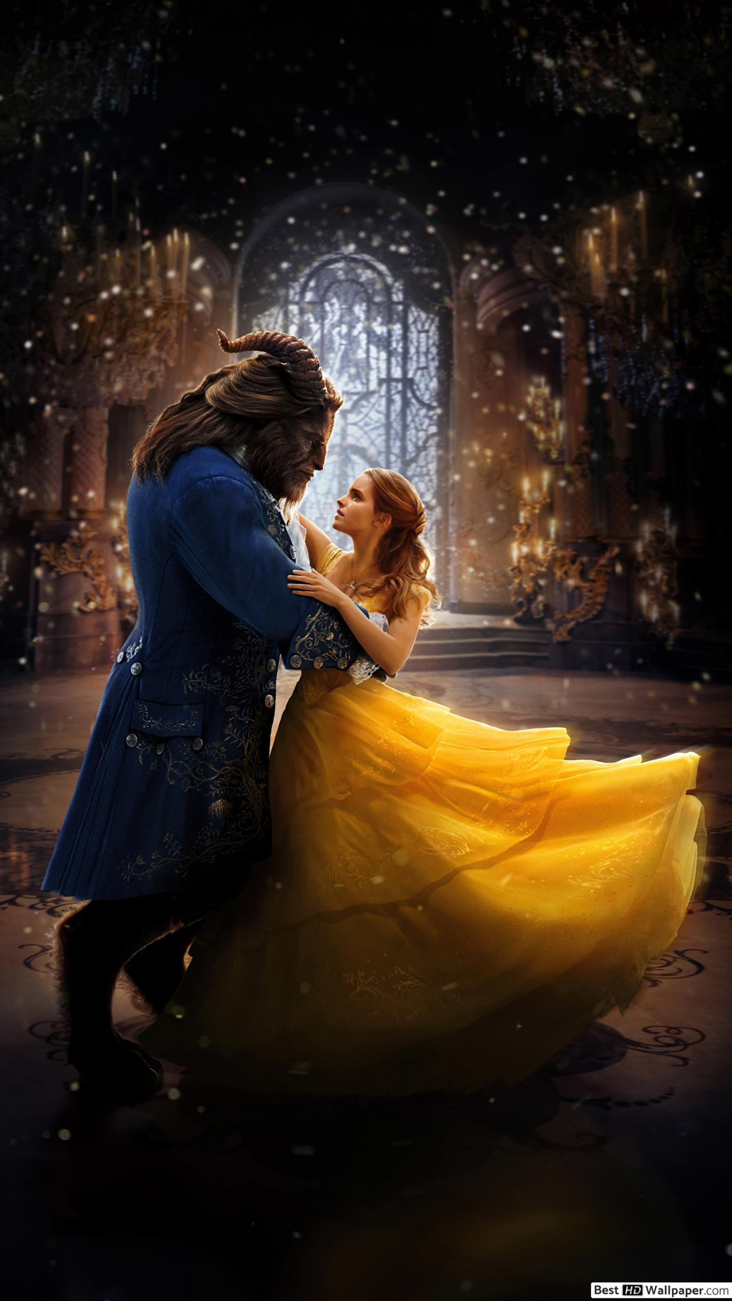 Beauty and the Beast 2017 movie and Beast dancing HD