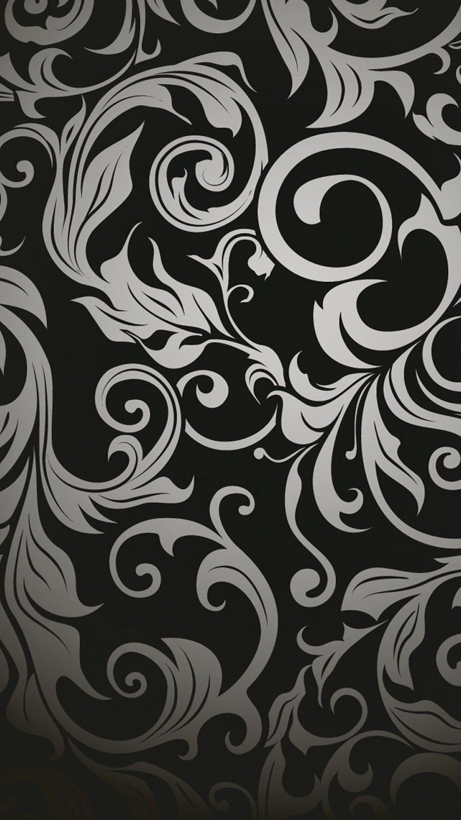 Free download Android Wallpaper Black White Abstract Pattern
