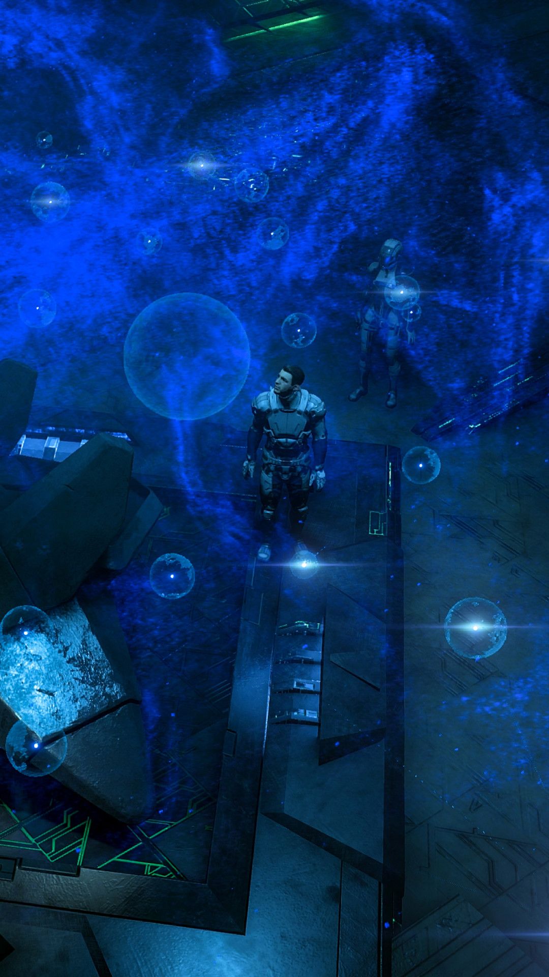 Wallpaper 675676 Effect Andromeda Wallpaper Handy