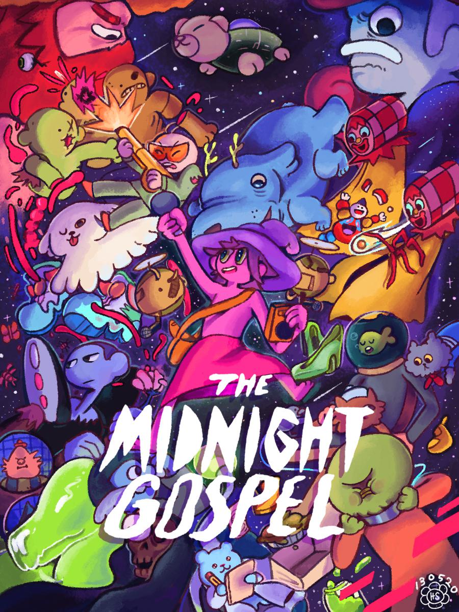 I made a Midnight Gospel Poster! :o : TheMidnightGospel.