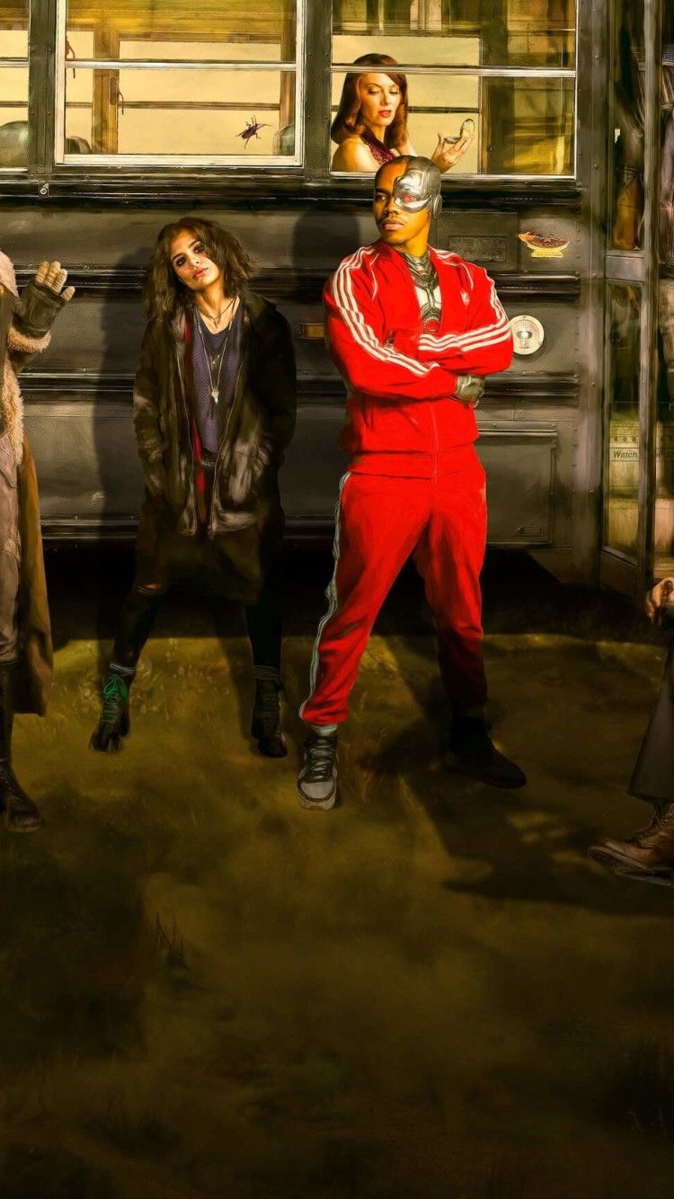 Doom Patrol Season 1 Poster iPhone 6, iPhone 6S, iPhone 7