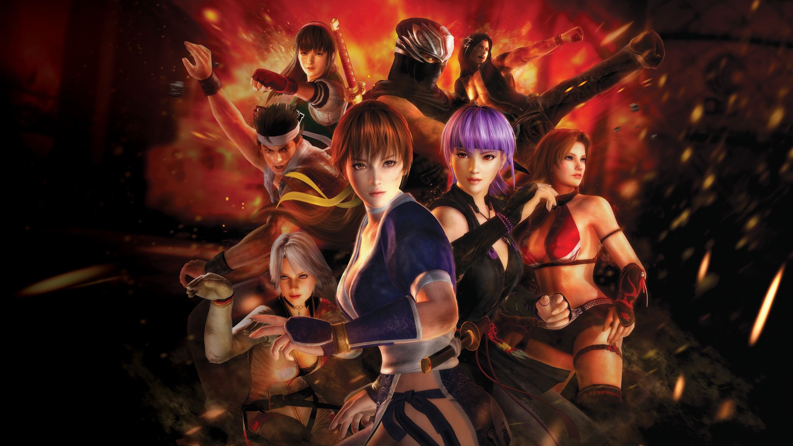 Dead or Alive 5 Background. Look Alive