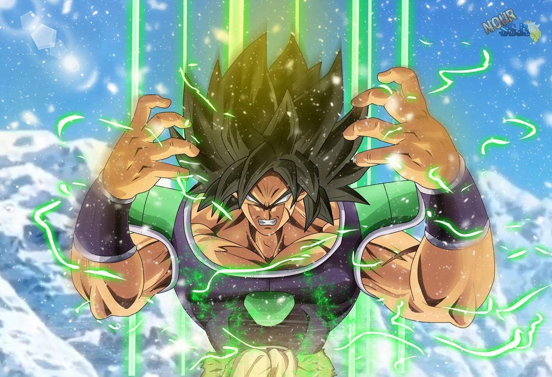 Broly Powering Up by nourssj3. Dragon ball