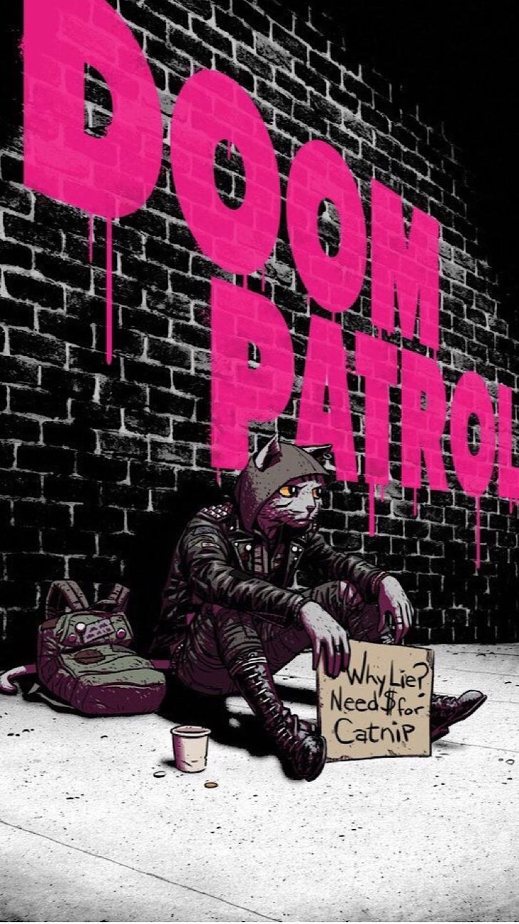 Comicbook Wallpaper. Doom patrol, Young animal, Doom